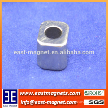 8x8x10mm mit D5mm Loch neodymiun Magnet für Verkauf / cavhollow Form ndfeb Magnet für Verkauf